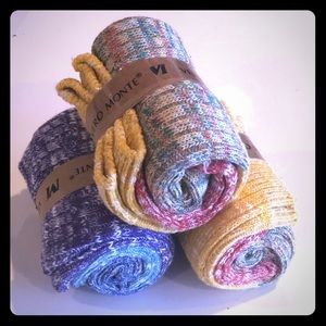 Three pairs Vero Monte socks